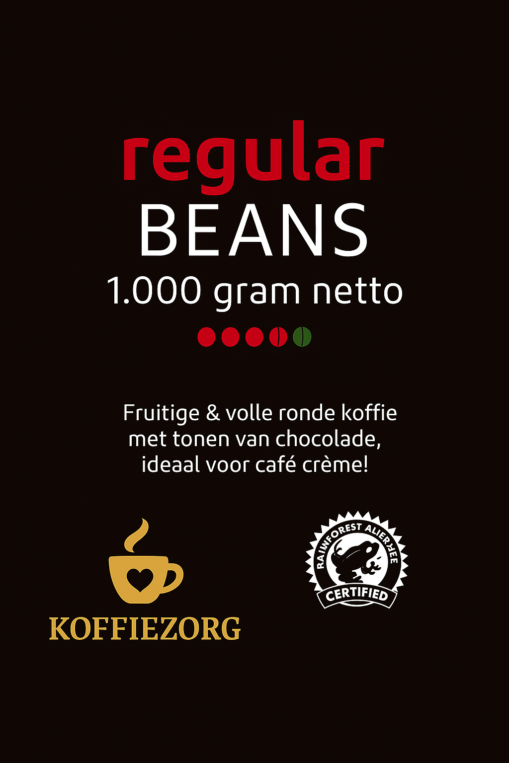 Regular Beans koffiebonen